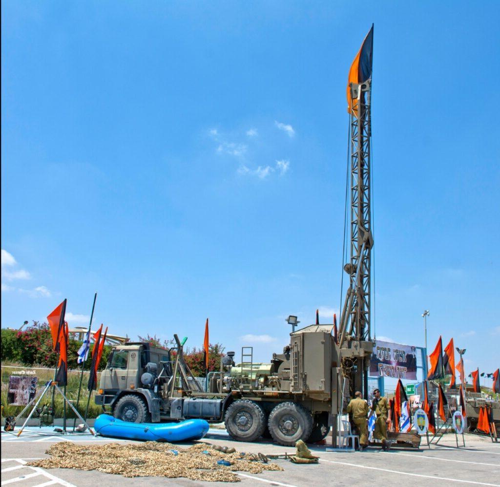 IDF drilling vehicle